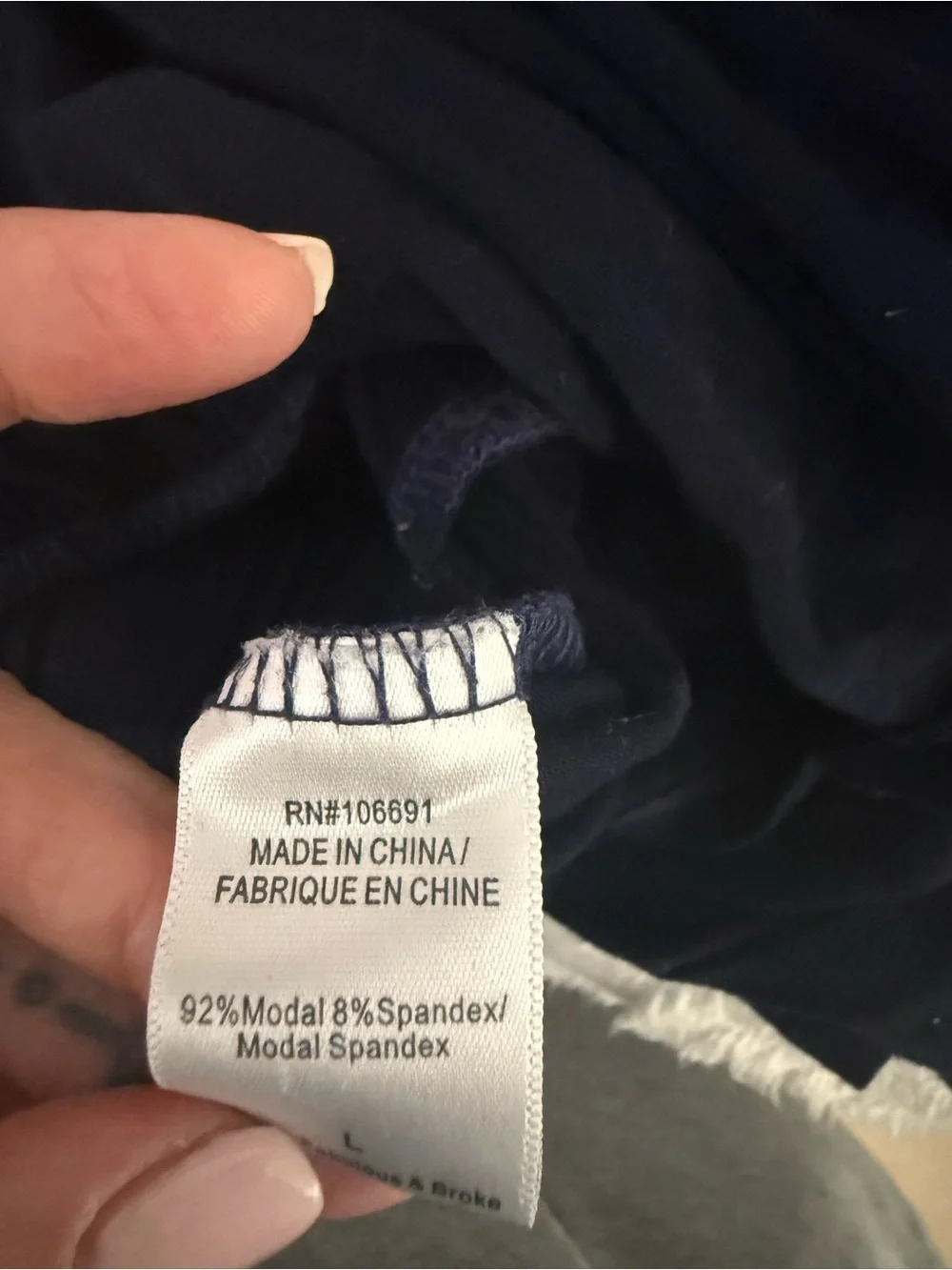 Young Fabulous & Broke lightweight navy